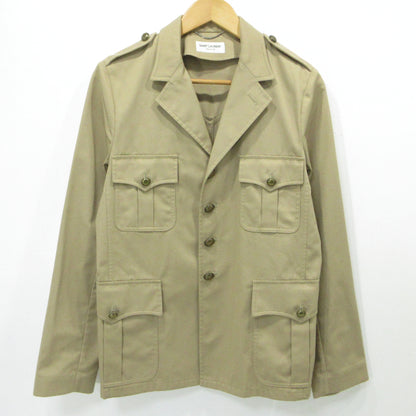 SAINT LAURENT | サンローラン エディ期 サファリジャケット その他アウター UP53 2014 00929 ベージュ サイズ：44【三重本店】