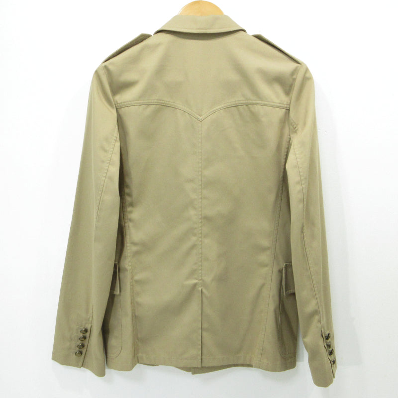 SAINT LAURENT | サンローラン エディ期 サファリジャケット その他アウター UP53 2014 00929 ベージュ サイズ：44【三重本店】
