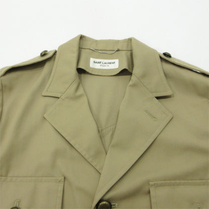 SAINT LAURENT | サンローラン エディ期 サファリジャケット その他アウター UP53 2014 00929 ベージュ サイズ：44【三重本店】