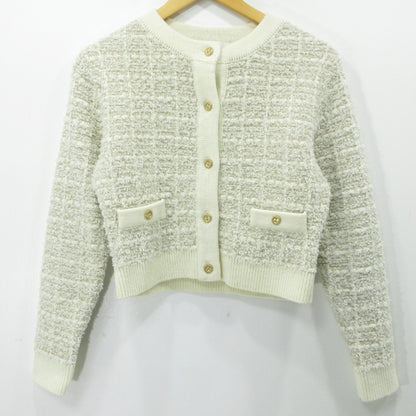Mercer Tweed Cardigan カーディガン 1224206106 ベージュ サイズ：M【三重本店】
