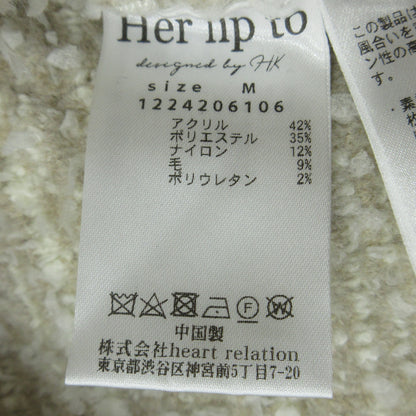 Mercer Tweed Cardigan カーディガン 1224206106 ベージュ サイズ：M【三重本店】