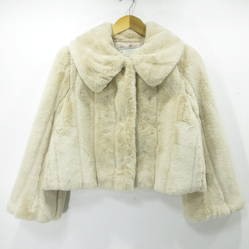 Winter Love Faux Fur Coat その他アウター 1214307068 ベージュ サイズ：S【三重本店】