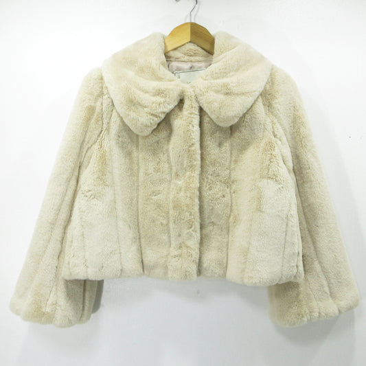Winter Love Faux Fur Coat その他アウター 1214307068 ベージュ サイズ：S【三重本店】