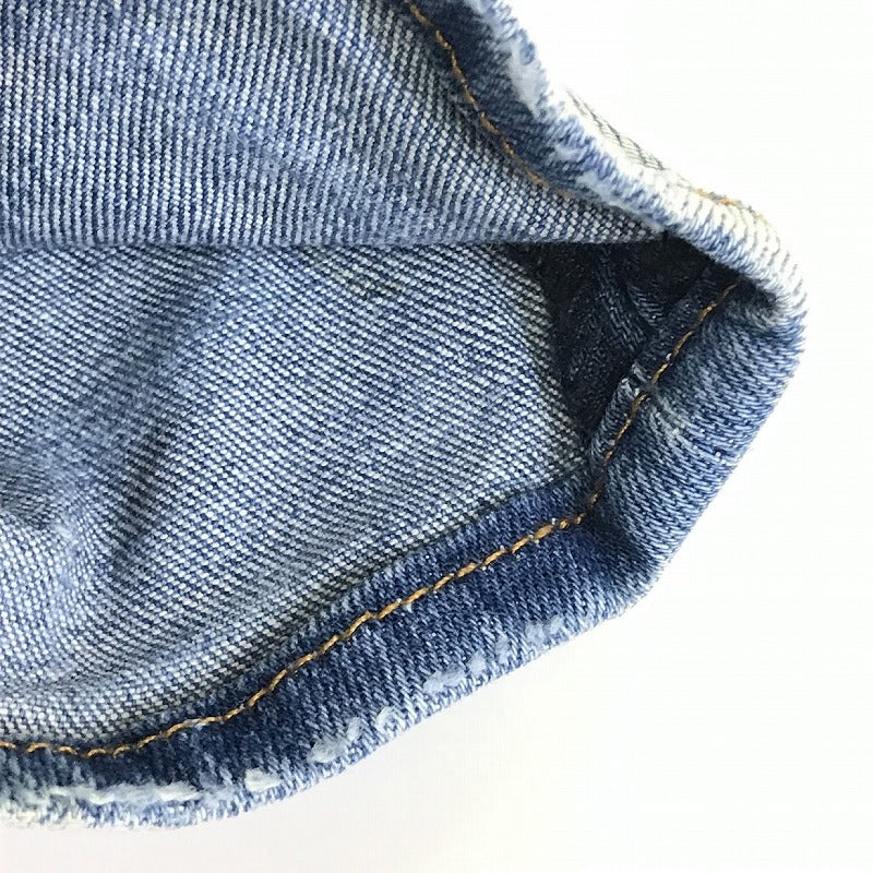 mnml | ミニマル STRETCH DENIM ダメージ加工デニムパンツ スキニーパンツ X214 ブルー サイズ：28【倉吉店】