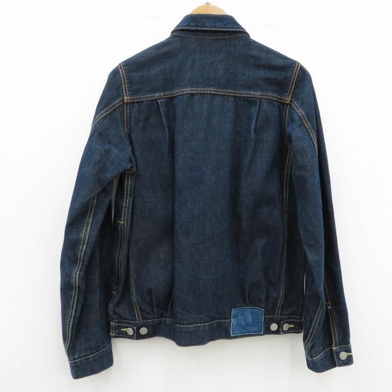 VISVIM | ビズビム SS 101 JKTJUMBO UNWASHED デニム 0117205006002 ブルー サイズ：1【瀬戸大橋店】