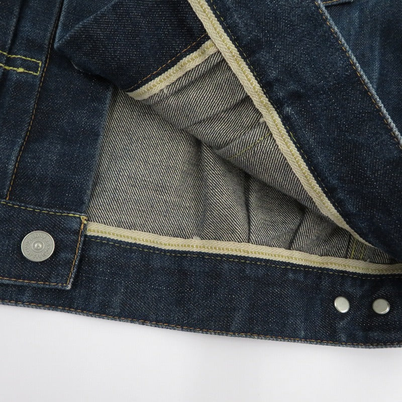 VISVIM | ビズビム SS 101 JKTJUMBO UNWASHED デニム 0117205006002 ブルー サイズ：1【瀬戸大橋店】
