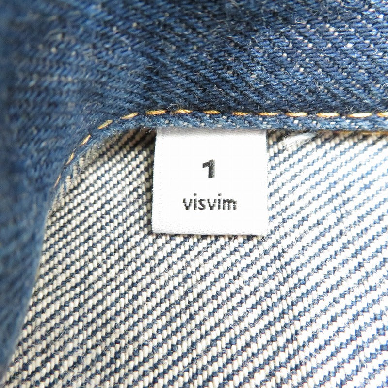 VISVIM | ビズビム SS 101 JKTJUMBO UNWASHED デニム 0117205006002 ブルー サイズ：1【瀬戸大橋店】