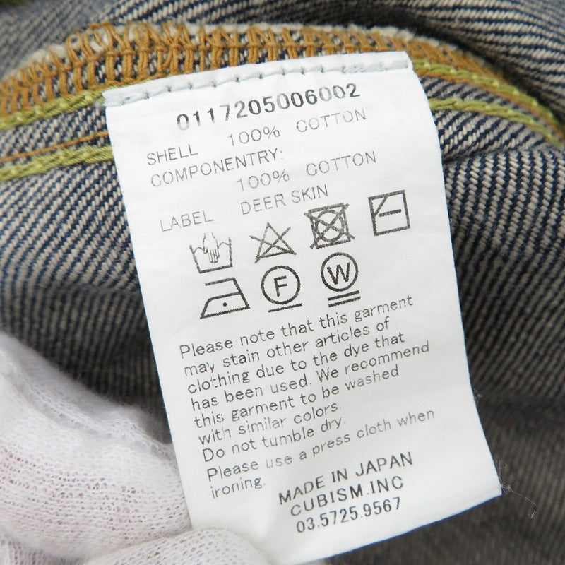 VISVIM | ビズビム SS 101 JKTJUMBO UNWASHED デニム 0117205006002 ブルー サイズ：1【瀬戸大橋店】