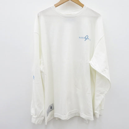 DESCENDANT | ディセンダント SPUR LS 長袖Ｔシャツ 232ATDS-LTM01S ホワイト サイズ：2【瀬戸大橋店】