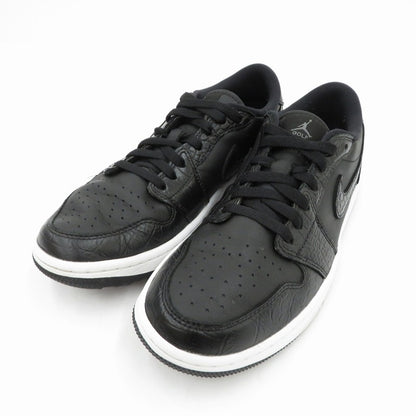 NIKE | ナイキ AJ1 Low Golf 'Black Crocodile Skin' スニーカー DD9315-003 エアジョーダン ブラック 26.5cm【瀬戸大橋店】