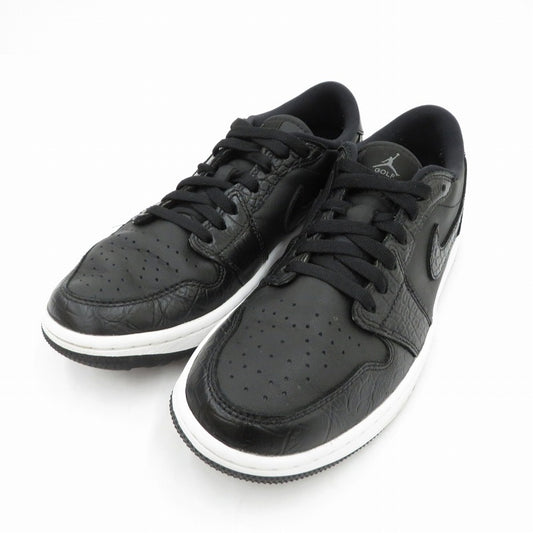 NIKE | ナイキ AJ1 Low Golf 'Black Crocodile Skin' スニーカー DD9315-003 エアジョーダン ブラック 26.5cm【瀬戸大橋店】