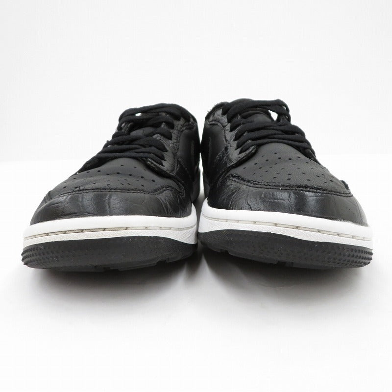 NIKE | ナイキ AJ1 Low Golf 'Black Crocodile Skin' スニーカー DD9315-003 エアジョーダン ブラック 26.5cm【瀬戸大橋店】