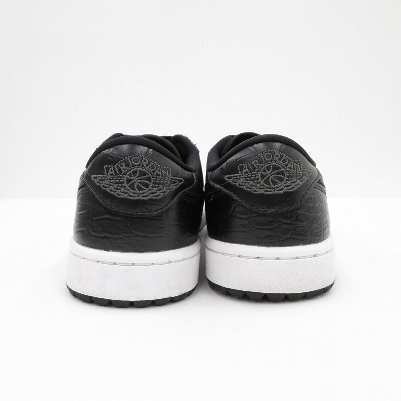 NIKE | ナイキ AJ1 Low Golf 'Black Crocodile Skin' スニーカー DD9315-003 エアジョーダン ブラック 26.5cm【瀬戸大橋店】