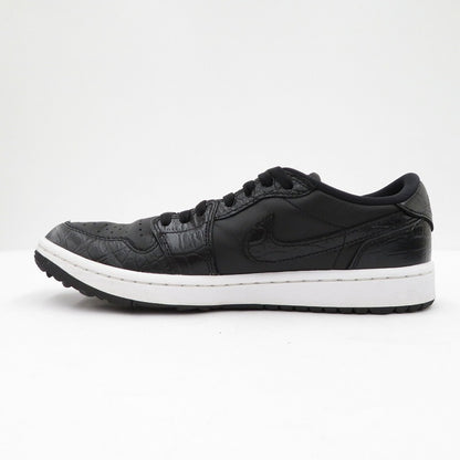 NIKE | ナイキ AJ1 Low Golf 'Black Crocodile Skin' スニーカー DD9315-003 エアジョーダン ブラック 26.5cm【瀬戸大橋店】