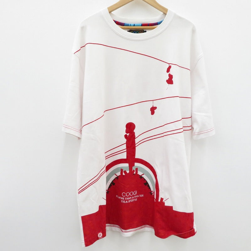 COOGI | クージー 半袖Ｔシャツ ホワイト サイズ：XL【瀬戸大橋店】