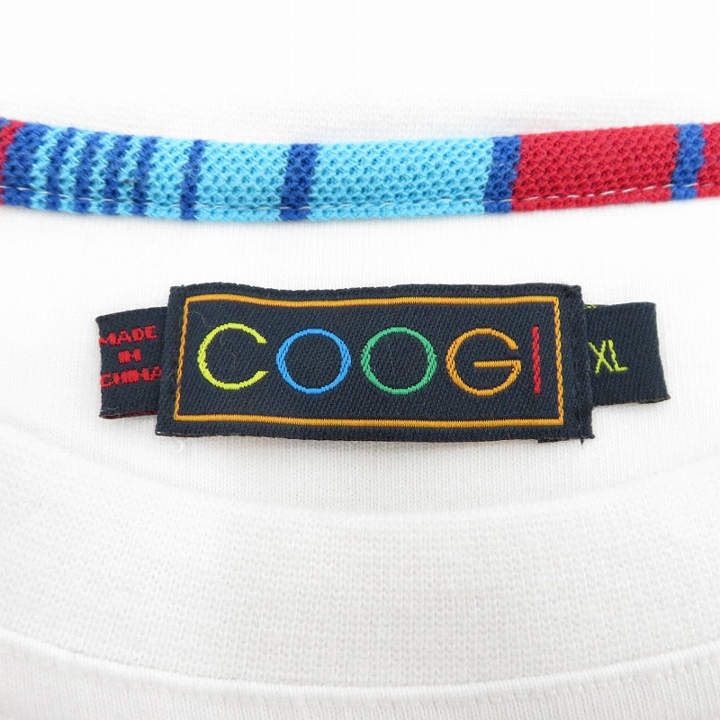 COOGI | クージー 半袖Ｔシャツ ホワイト サイズ：XL【瀬戸大橋店】