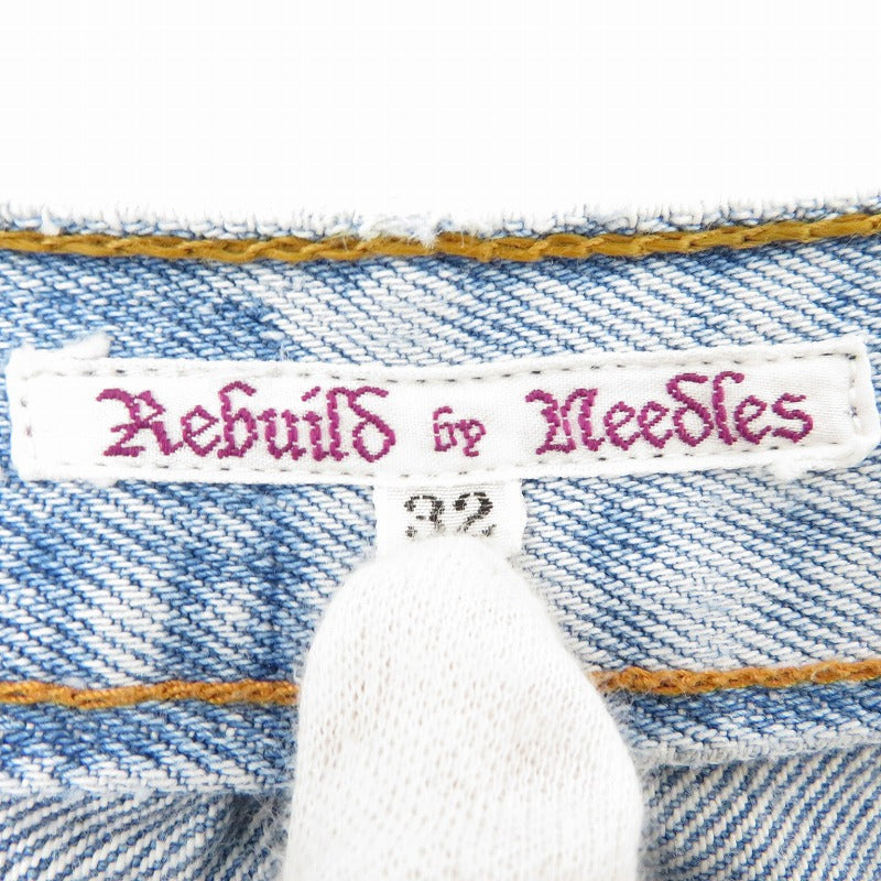 Needles | ニードルス Rebuild by Needles デニムパンツ ブルー サイズ：32【瀬戸大橋店】