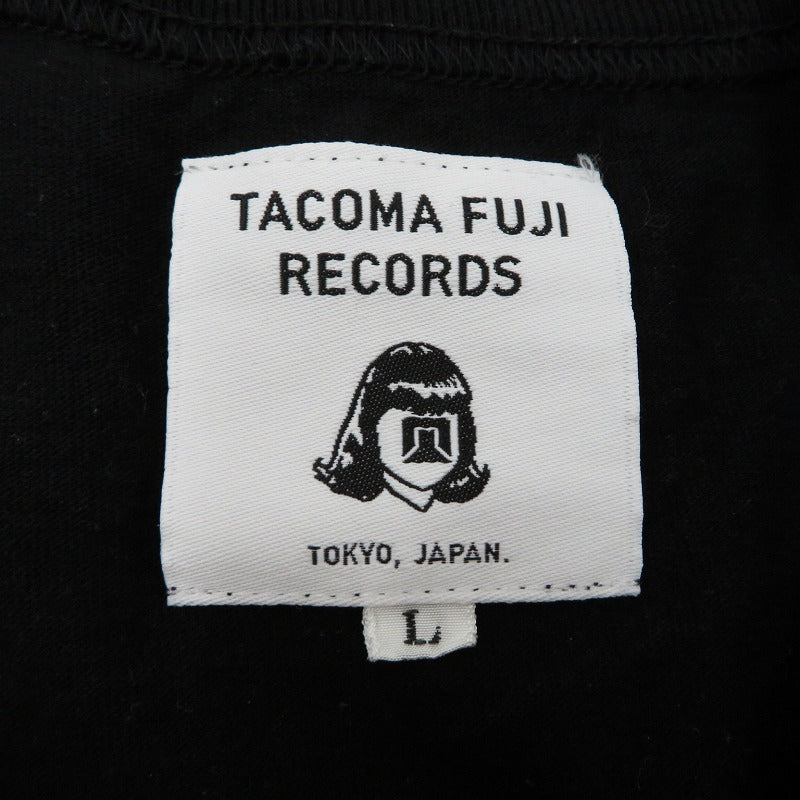 TACOMA FUJI | タコマフジ 半袖Ｔシャツ ブラック サイズ：L【瀬戸大橋店】