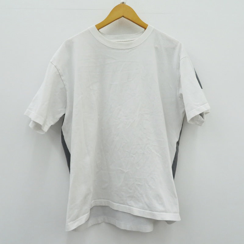 UNTRACE/SOLID PRINT TEE SHIRT 半袖Ｔシャツ UN-024-SS24 ホワイト【瀬戸大橋店】