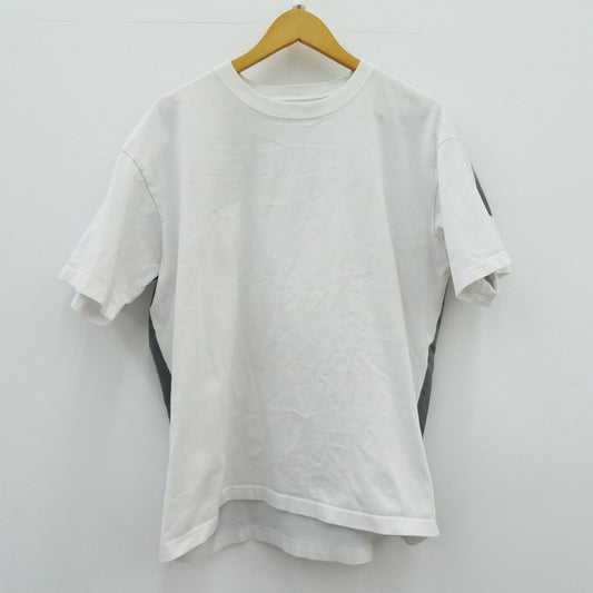 UNTRACE/SOLID PRINT TEE SHIRT 半袖Ｔシャツ UN-024-SS24 ホワイト【瀬戸大橋店】