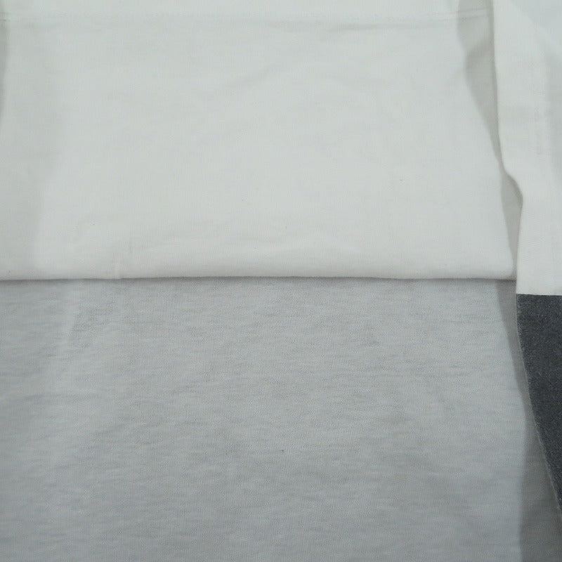 UNTRACE/SOLID PRINT TEE SHIRT 半袖Ｔシャツ UN-024-SS24 ホワイト【瀬戸大橋店】