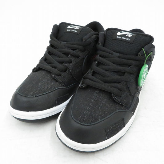 NIKE | ナイキ ×Wasted Youth Dunk Low 'Black Denim' / VERDY スニーカー DD8386-001 ダンク ブラック 27.5cm【瀬戸大橋店】