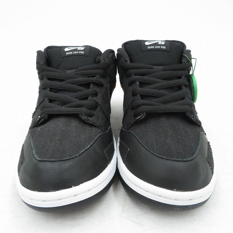 NIKE | ナイキ ×Wasted Youth Dunk Low 'Black Denim' / VERDY スニーカー DD8386-001 ダンク ブラック 27.5cm【瀬戸大橋店】