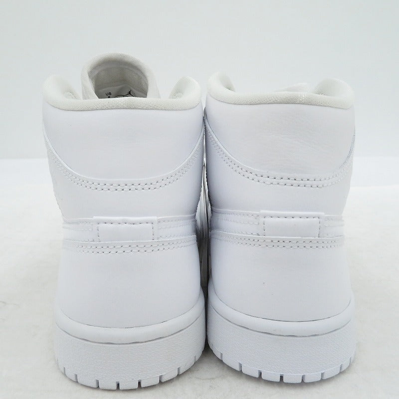 NIKE | ナイキ WMNS AJ1 Mid 'Triple White' スニーカー DV0991-111 エアジョーダン ホワイト 25cm【瀬戸大橋店】