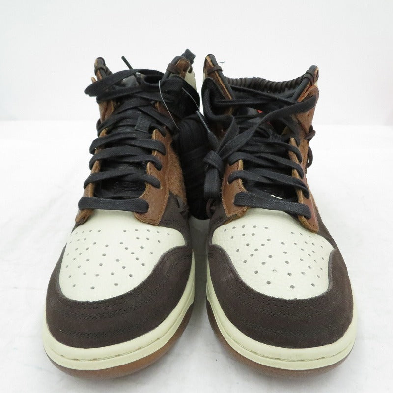 NIKE | ナイキ ×Bodega Dunk High 'Legend Fauna Brown' スニーカー CZ8125-200 ダンク ブラウン 27cm【瀬戸大橋店】