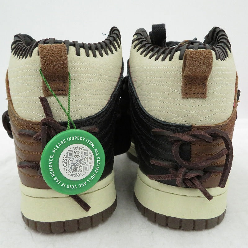NIKE | ナイキ ×Bodega Dunk High 'Legend Fauna Brown' スニーカー CZ8125-200 ダンク ブラウン 27cm【瀬戸大橋店】