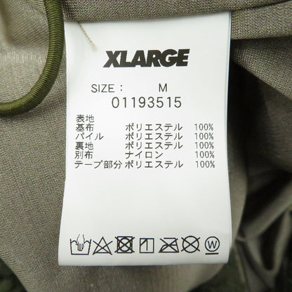 X-LARGE | エクストララージ ボアフリース プルオーバー ジャケット その他トップス グリーン サイズ：M【瀬戸大橋店】