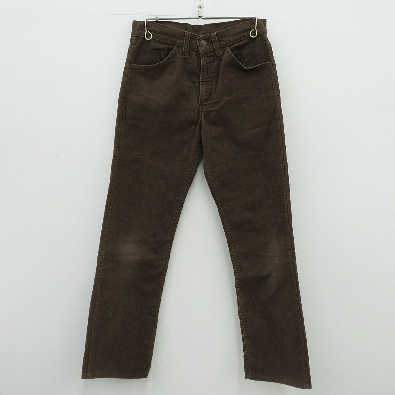 Levi's | リーバイス 白タブ ボタン裏3 その他ボトムス ｻｲｽﾞ:W28 コーデュロイパンツ　年代：70s　ref：519-1529 ブラウン サイズ：28【瀬戸大橋店】