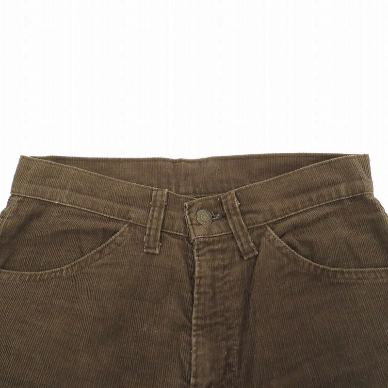 Levi's | リーバイス 白タブ ボタン裏3 その他ボトムス ｻｲｽﾞ:W28 コーデュロイパンツ　年代：70s　ref：519-1529 ブラウン サイズ：28【瀬戸大橋店】
