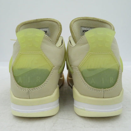 NIKE | ナイキ Off-White×WMNS Air Jordan 4 SP 'Sail' スニーカー CV9388-100 エアジョーダン ベージュ 23cm【瀬戸大橋店】