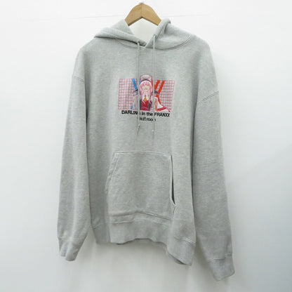 DARLING in the FRANXX パーカー プルオーバーパーカー グレー サイズ：L【瀬戸大橋店】
