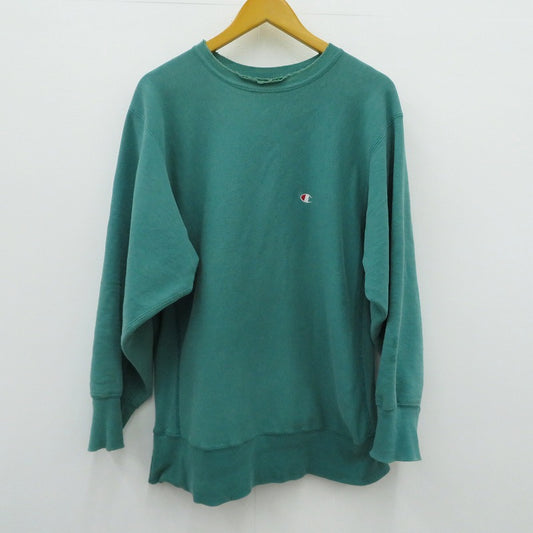 Champion | チャンピオン REVERSE WEAVE スウェット グリーン サイズ：XL【瀬戸大橋店】
