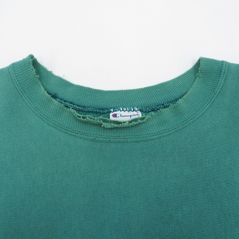 Champion | チャンピオン REVERSE WEAVE スウェット グリーン サイズ：XL【瀬戸大橋店】