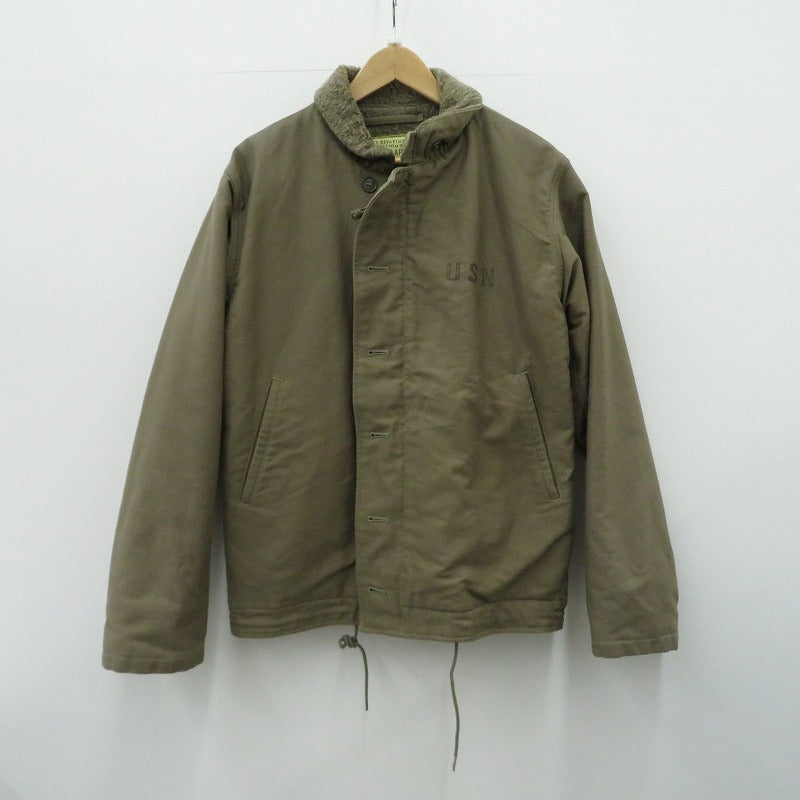 Buzz Rickson's | バズリクソンズ N-1 その他アウター M13795 デッキジャケット カーキ サイズ：XL【瀬戸大橋店】