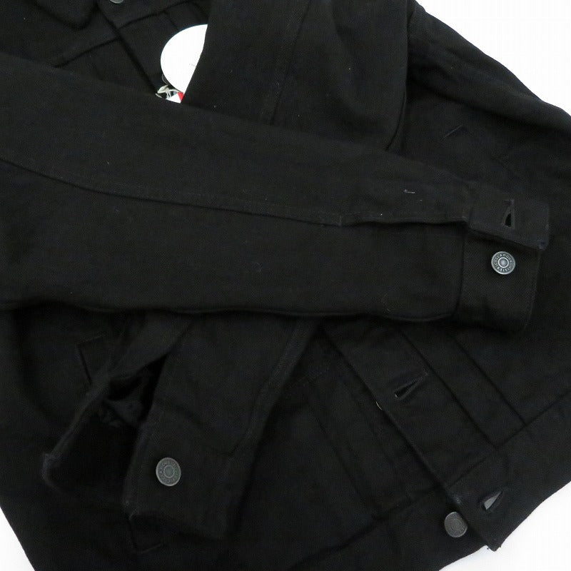 HYSTERIC GLAMOUR | ヒステリックグラマー × MINEDENIM Denim Jacket デニム MND-HYS004 ブラック サイズ：M【瀬戸大橋店】