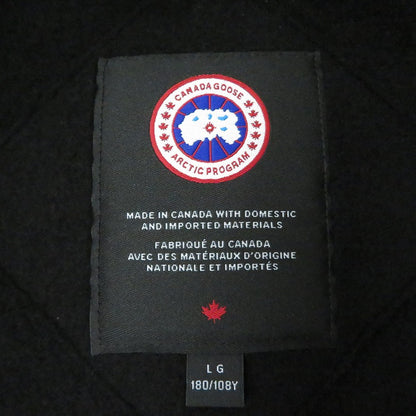 CANADA GOOSE | カナダグース Chilliwack Fleece Bomber - BD ミリタリーコート 7220MB ブラック サイズ：L【瀬戸大橋店】