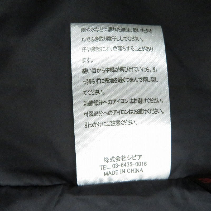Short Puff Blouson 中綿ジャケット 126255-126-010 THE BOLDMAN ブラック サイズ：L【瀬戸大橋店】