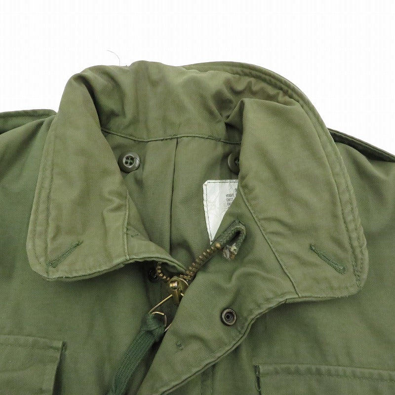 MILITARY衣料 | ミリタリーイリョウ U.S.ARMY/M-65 ミリタリージャケット 8415-00-782-2943 カーキ サイズ：S【瀬戸大橋店】