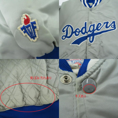 FELCO | フェルコ スタジャン Dodgers シルバー サイズ：L【瀬戸大橋店】
