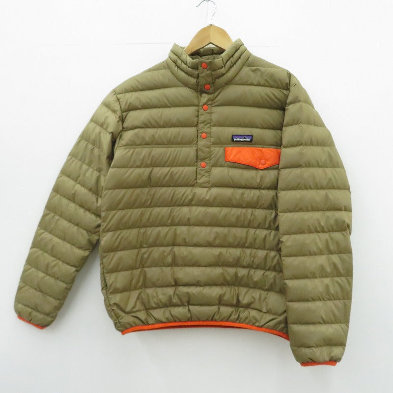 patagonia | パタゴニア M’s Down-SnapT Pullover ダウンジャケット 27246 ベージュ サイズ：S【瀬戸大橋店】