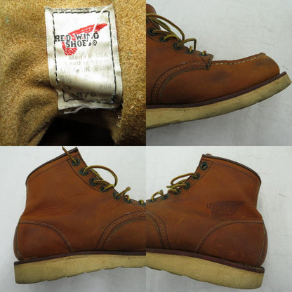 RED WING | レッドウィング 6-inch Classic Moc ブーツ 875 ブラウン 27.5cm【瀬戸大橋店】
