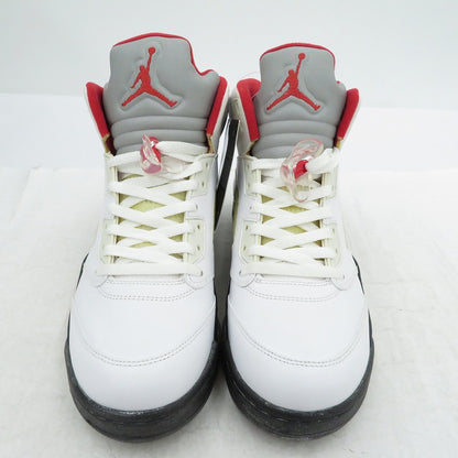 NIKE | ナイキ AIR JORDAN 5 RETRO 'WHITE CET' スニーカー 136027-100 エアジョーダン ホワイト 28.5cm【瀬戸大橋店】