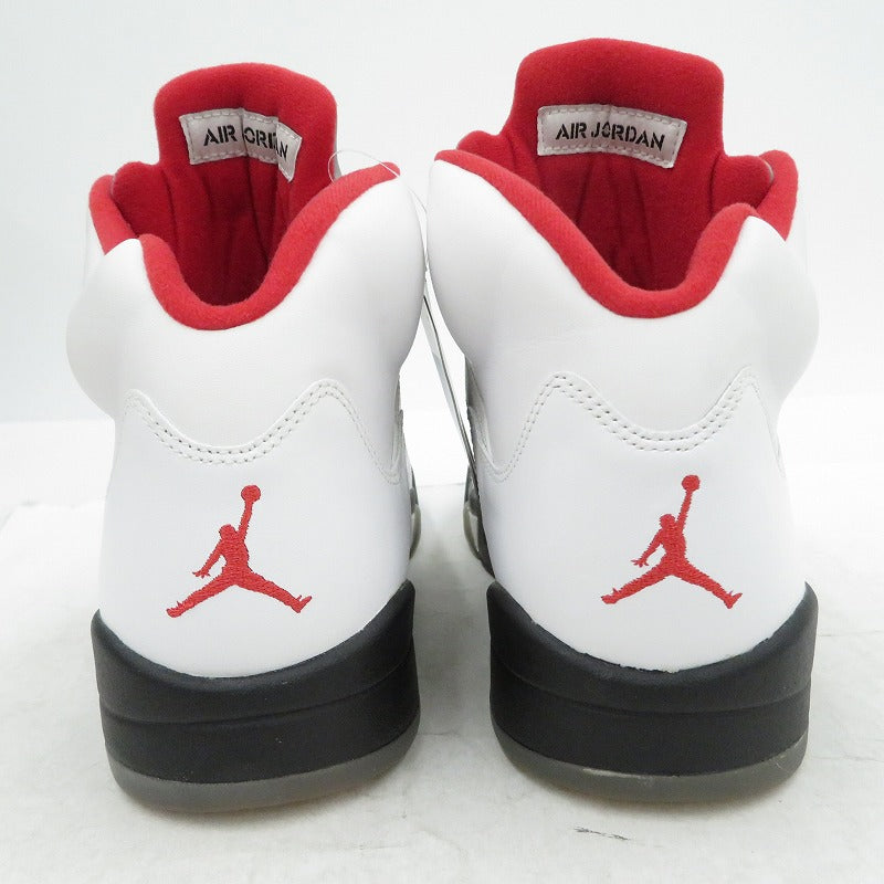 NIKE | ナイキ AIR JORDAN 5 RETRO 'WHITE CET' スニーカー 136027-100 エアジョーダン ホワイト 28.5cm【瀬戸大橋店】