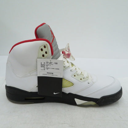 NIKE | ナイキ AIR JORDAN 5 RETRO 'WHITE CET' スニーカー 136027-100 エアジョーダン ホワイト 28.5cm【瀬戸大橋店】