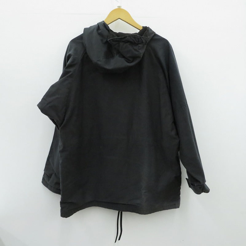 ALPHA | アルファ COLD WEATHER PARKA ミリタリージャケット 8415-01-228-1319 ブラック サイズ：L【瀬戸大橋店】