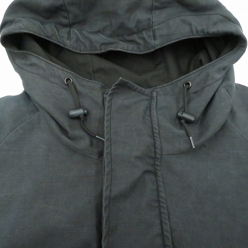 ALPHA | アルファ COLD WEATHER PARKA ミリタリージャケット 8415-01-228-1319 ブラック サイズ：L【瀬戸大橋店】